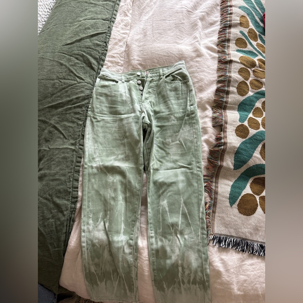 VRG GRL tie dye jeans